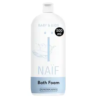 Kruidvat Naïf Baby & Kids Bath Foam aanbieding