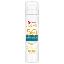 Kruidvat Kruidvat Solait Over Make-Up SPF50 Fixing Spray aanbieding