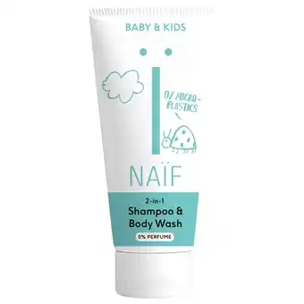 Kruidvat Naïf Baby & Kids 2-in-1 Shampoo & Body Wash aanbieding