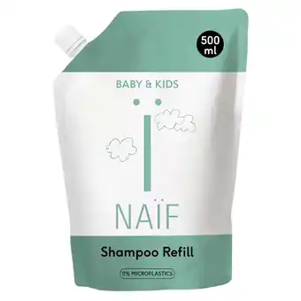 Kruidvat Naïf Baby & Kids Nourishing Shampoo Navulling aanbieding