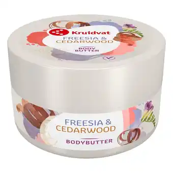 Kruidvat Kruidvat Freesia & Cedarwood Bodybutter aanbieding