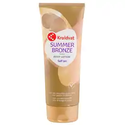 Kruidvat Kruidvat Summer Bronze Self Tan Zelfbruinende Bodylotion aanbieding