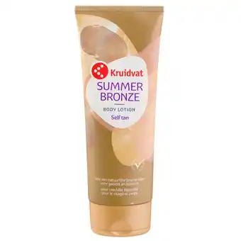 Kruidvat Kruidvat Summer Bronze Self Tan Zelfbruinende Bodylotion aanbieding