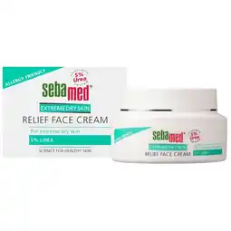 Kruidvat Sebamed Extreme Dry Skin Relief Face Cream aanbieding