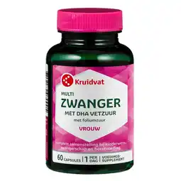 Kruidvat Kruidvat Multi Zwanger met Omega-3 Visolie aanbieding