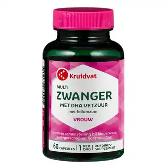 Kruidvat Kruidvat Multi Zwanger met Omega-3 Visolie aanbieding