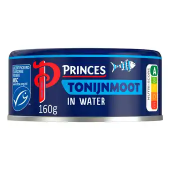 PLUS Princes Tonijnmoot in water aanbieding