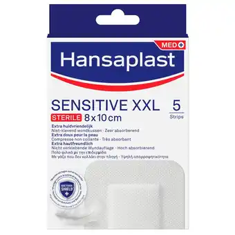 Kruidvat Hansaplast Sensitive XXL Pleisters aanbieding
