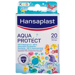 Kruidvat Hansaplast Aqua Protect Kids 100% Waterproof Pleisters aanbieding