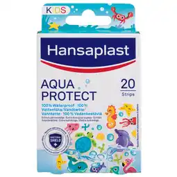 Kruidvat Hansaplast Aqua Protect Kids 100% Waterproof Pleisters aanbieding