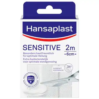 Kruidvat Hansaplast Sensitive Wondpleister aanbieding
