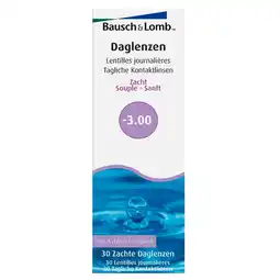 Kruidvat Bausch & Lomb -3.00 Zachte Daglenzen aanbieding