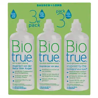 Kruidvat Bausch + Lomb Biotrue Multi-Purpose Solution Lenzenvloeistof aanbieding