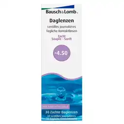 Kruidvat Bausch + Lomb -4.50 Zachte Daglenzen aanbieding