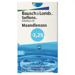 Kruidvat Bausch & Lomb -3.25 Maandlenzen aanbieding