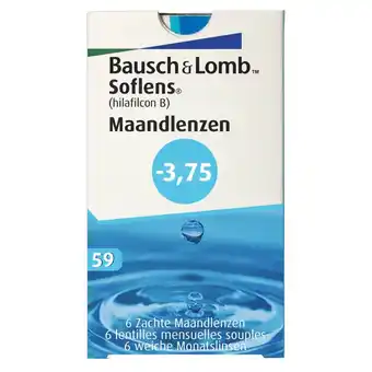 Kruidvat Bausch & Lomb -3.75 Maandlenzen aanbieding