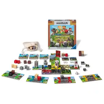 Kruidvat Ravensburger Minecraft Heroes Of The Village Junior aanbieding