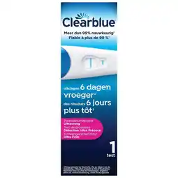 Kruidvat Clearblue Ultravroeg Zwangerschapstest aanbieding