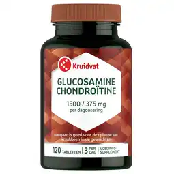 Kruidvat Kruidvat Glucosamine Chondroitine Tabletten aanbieding