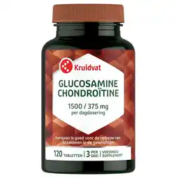 Kruidvat Kruidvat Glucosamine Chondroitine Tabletten aanbieding