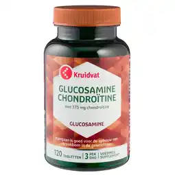 Kruidvat Kruidvat Glucosamine Chondroitine Tabletten aanbieding