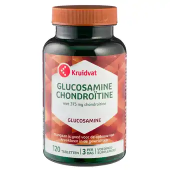 Kruidvat Kruidvat Glucosamine Chondroitine Tabletten aanbieding