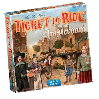 Kruidvat Days of Wonder Ticket To Ride Amsterdam aanbieding