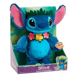 Kruidvat Disney Pluchen Dance & Sing Stitch Knuffel aanbieding