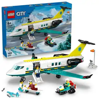 Kruidvat LEGO City 60465 Ambulancevliegtuig aanbieding