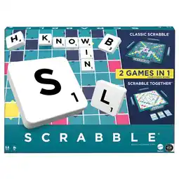 Kruidvat Mattel Scrabble Original Spel aanbieding