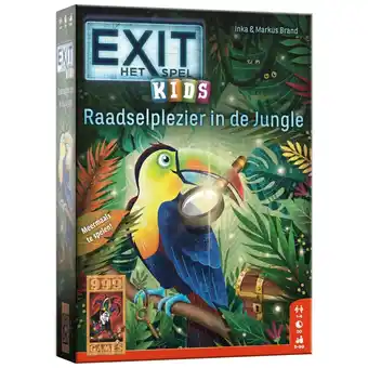 Kruidvat 999 Games Exit Het Spel Kids: Raadselplezier in de Jungle aanbieding