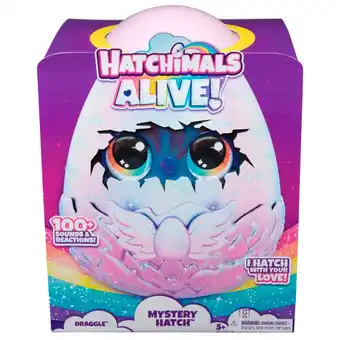 Kruidvat Hatchimals Alive! Mystery Hatch Draggle aanbieding