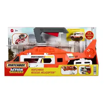 Kruidvat Matchbox Action Drivers Reddingshelikopter aanbieding