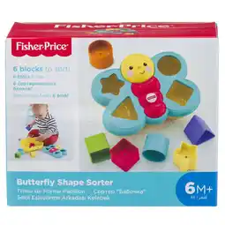 Kruidvat Fisher Price Vormensorteerder Vlinder aanbieding