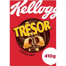Jumbo Kellogg's Trésor Chocolade Hazelnotensmaak 410 g aanbieding