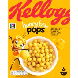 Jumbo Kellogg's Honey Pops ontbijtgranen 330 g aanbieding