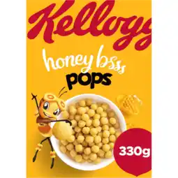 Jumbo Kellogg's Honey Pops ontbijtgranen 330 g aanbieding