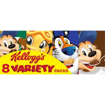 Jumbo Kellogg's 8 Variety Packs 220 g aanbieding