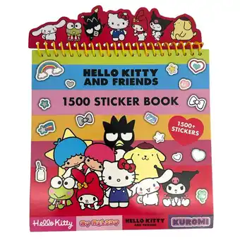 Kruidvat Hello Kitty and Friends 1500 Stickerboek aanbieding