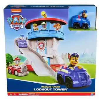 Kruidvat Nickelodeon Paw Patrol Rescue Racer Lookout Tower aanbieding