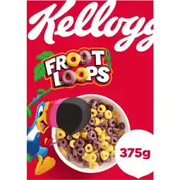 Jumbo Kellogg's Froot Loops 375 g aanbieding