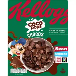 Jumbo Kellogg's Coco Pops Chocos ontbijtgranen 330 g aanbieding