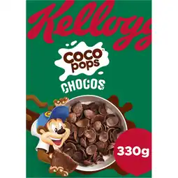 Jumbo Kellogg's Coco Pops Chocos ontbijtgranen 330 g aanbieding