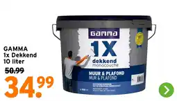 GAMMA GAMMA 1x Dekkend aanbieding