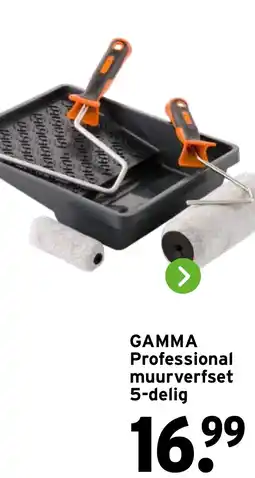 GAMMA GAMMA Professional muurverfset aanbieding