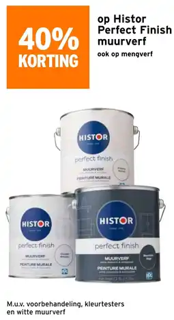 GAMMA Op Histor Perfect Finish muurverf aanbieding
