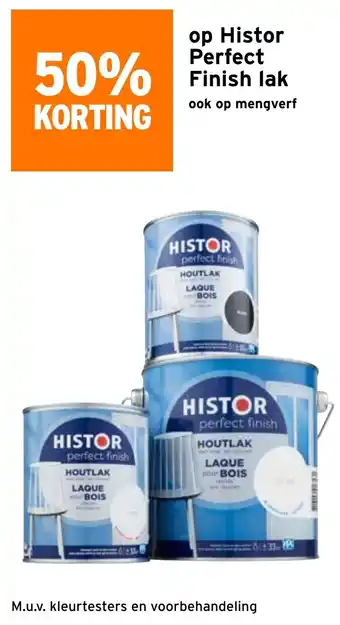 GAMMA Op Histor Perfect Finish lak aanbieding