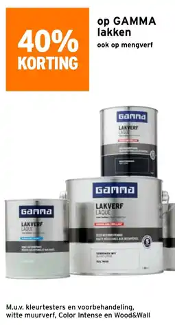 GAMMA Op GAMMA lakken aanbieding