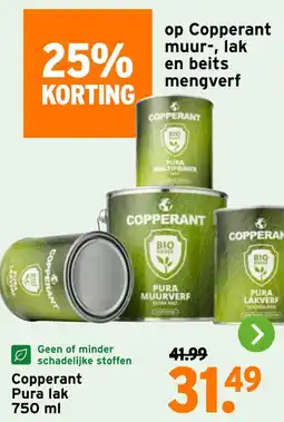 GAMMA Copperant Pura lak aanbieding