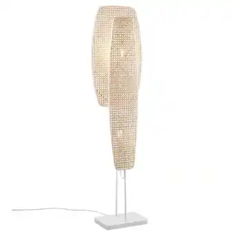 Praxis Nordlux vloerlamp Bali naturel 2xE27 aanbieding